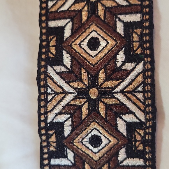 MMA MARLEYLILLY PU Vegan leather purse embroidered guitar strap Monogram - Picture 11 of 15